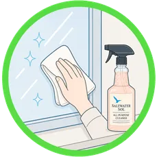 Multi-surface cleaning example 1